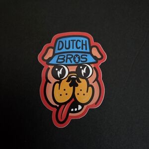 Dutch Bros Dog Sticker